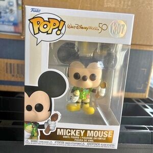 Funko Pop! Walt Disney World 50th MICKEY MOUSE (Aloha) #1307 New